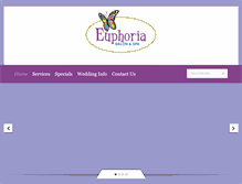 Tablet Screenshot of euphoriayorkbeach.com